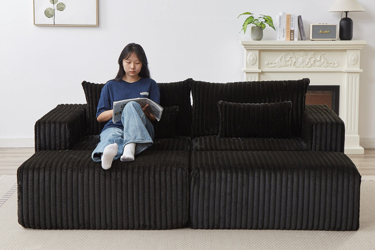 OPHELIA 87" Oversized Sofa