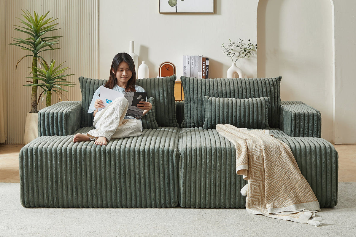 OPHELIA 87" Oversized Sofa