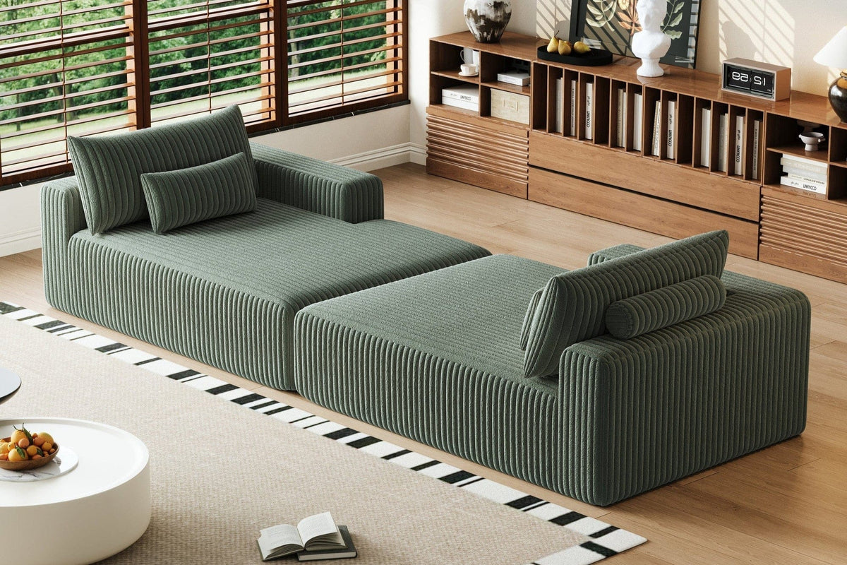 OPHELIA 102" Oversized Sectional Lounge Chaise