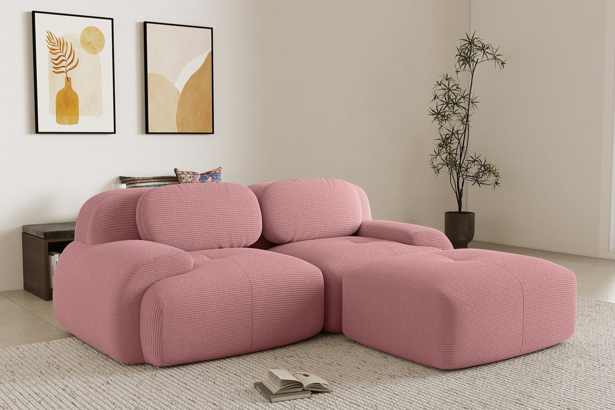 HAMLET 82'' Loveseat with 1 Ottoman