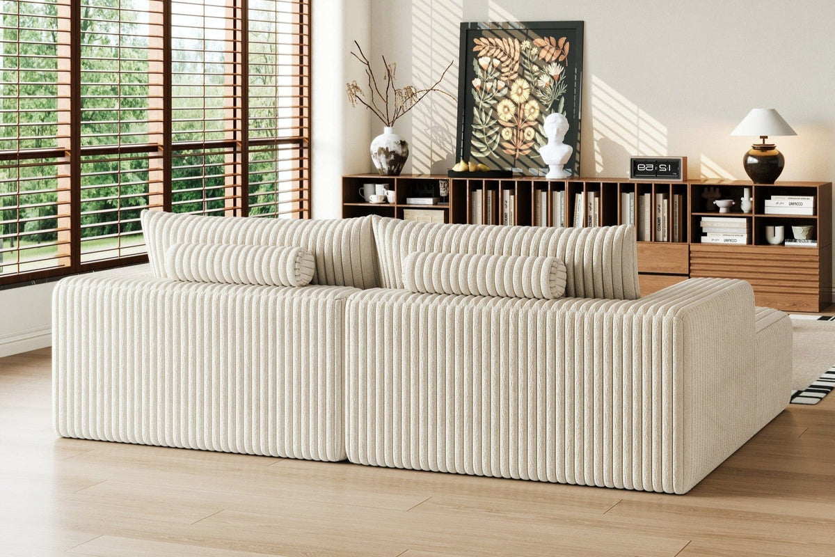 OPHELIA 102" Oversized Sectional Lounge Chaise