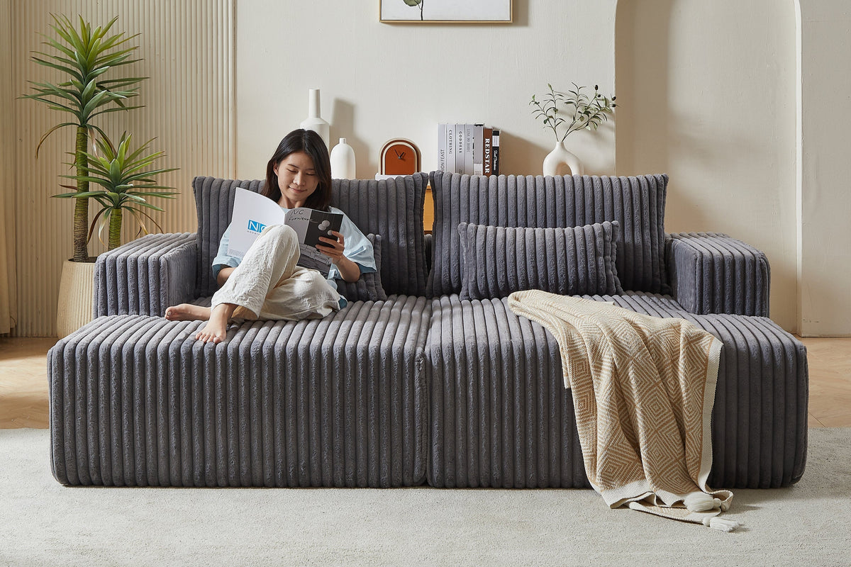 OPHELIA 87" Oversized Sofa