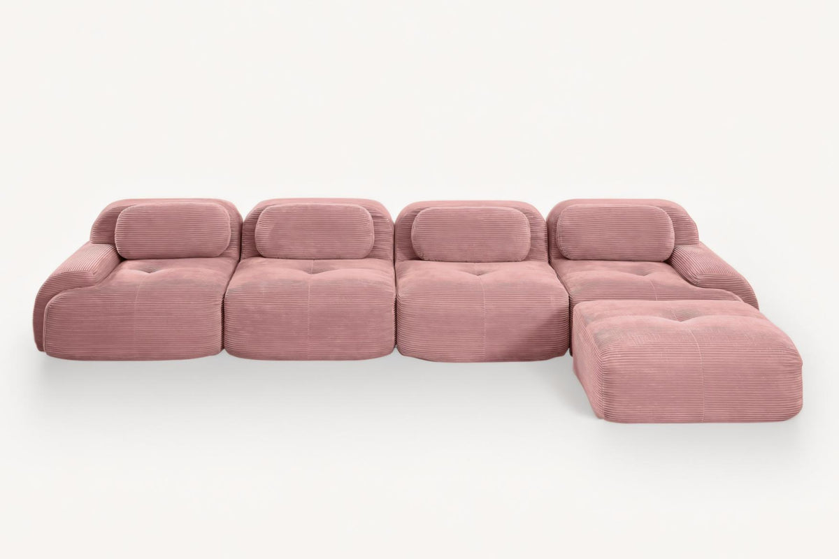 HAMLET 152'' 4-Seater Sofa with 1 Ottoman