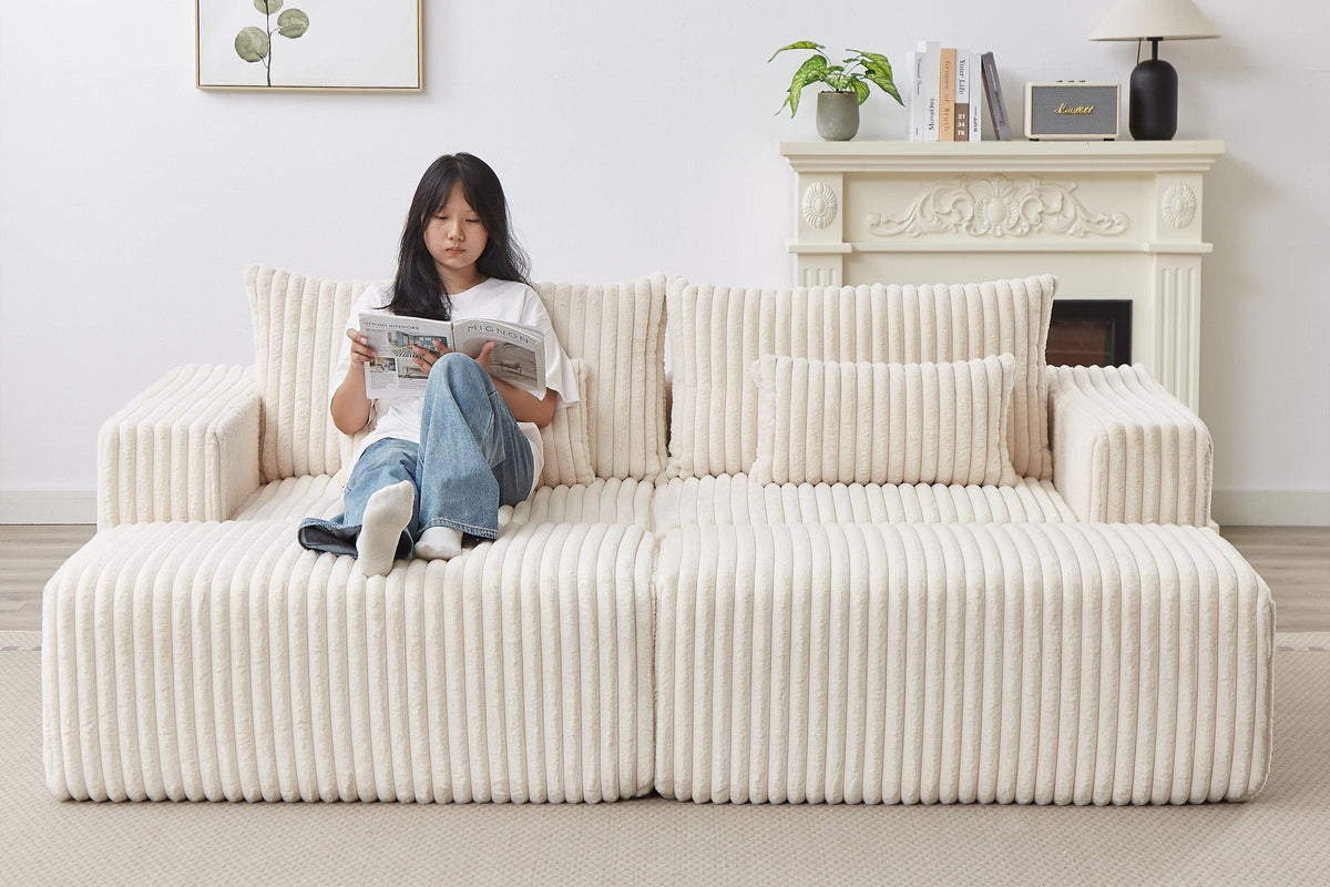 OPHELIA 87" Oversized Sofa