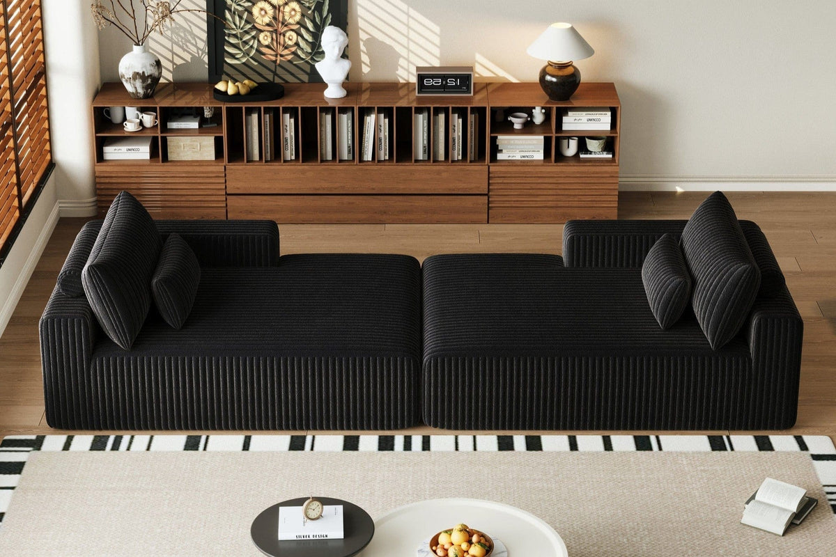 OPHELIA 102" Oversized Sectional Lounge Chaise