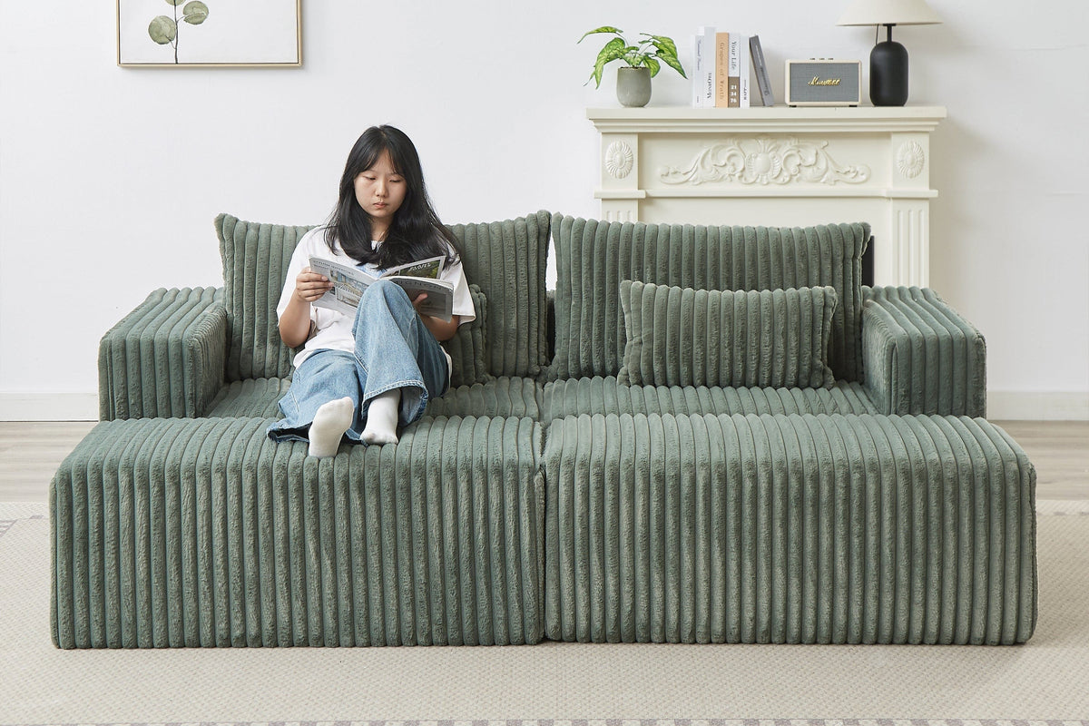 OPHELIA 87" Oversized Sofa