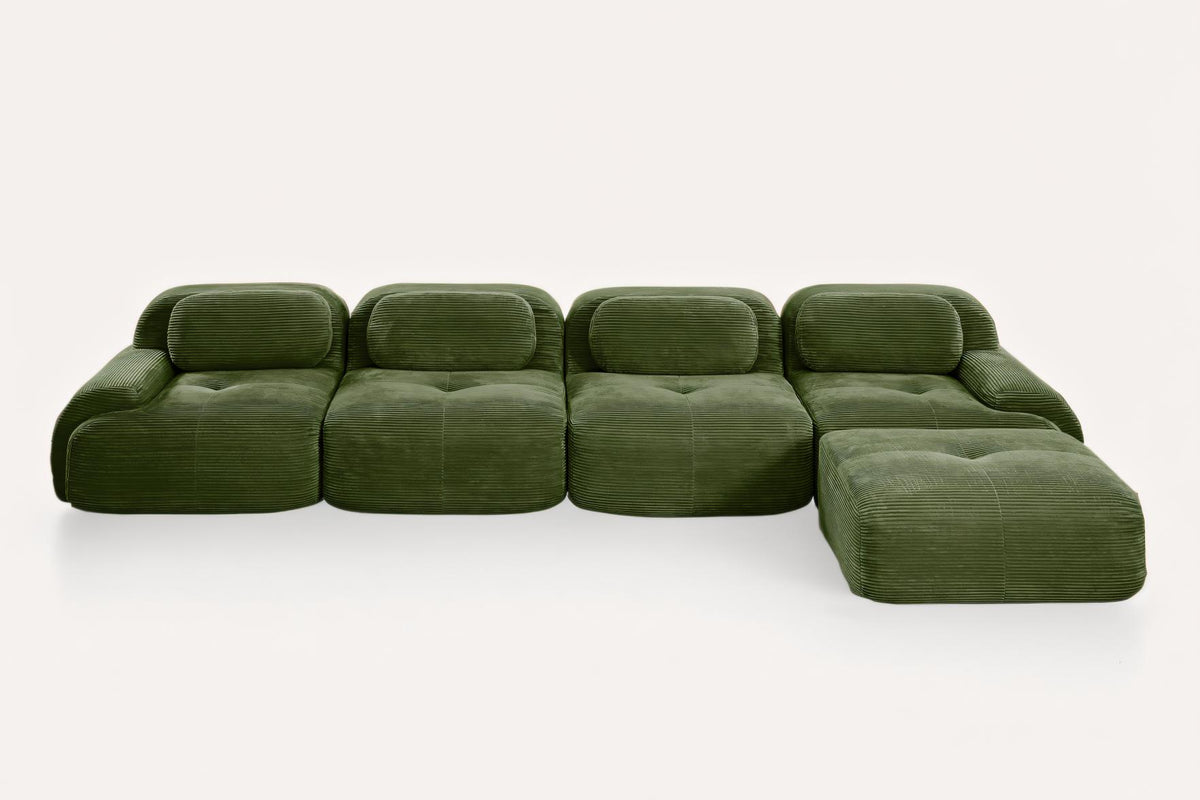 HAMLET 152'' 4-Seater Sofa with 1 Ottoman