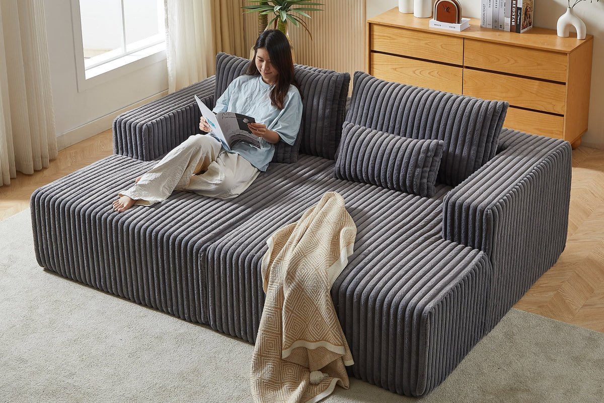 OPHELIA 87" Oversized Sofa