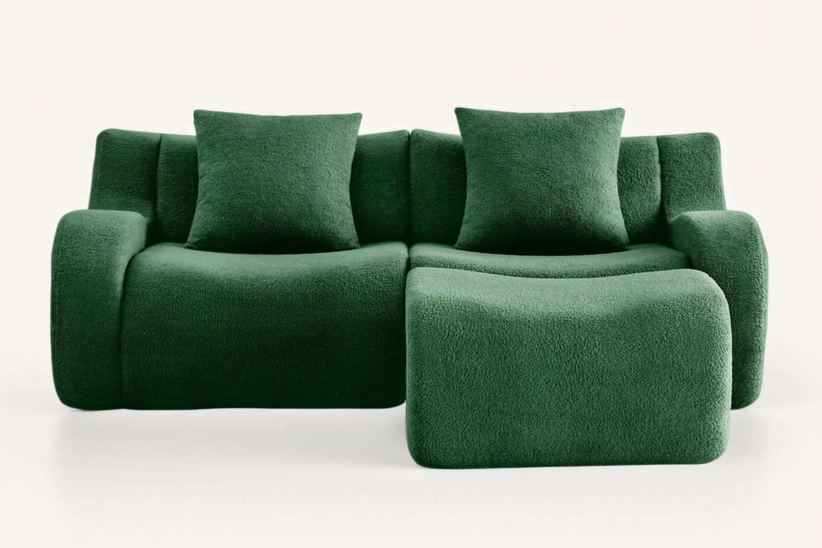 ROMA 82.7&quot; Loveseat with 1 Ottoman