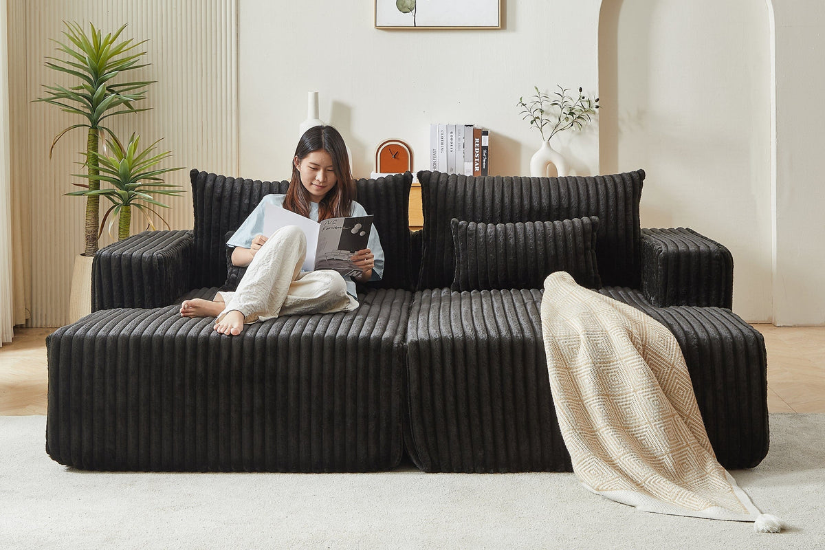 OPHELIA 87" Oversized Sofa