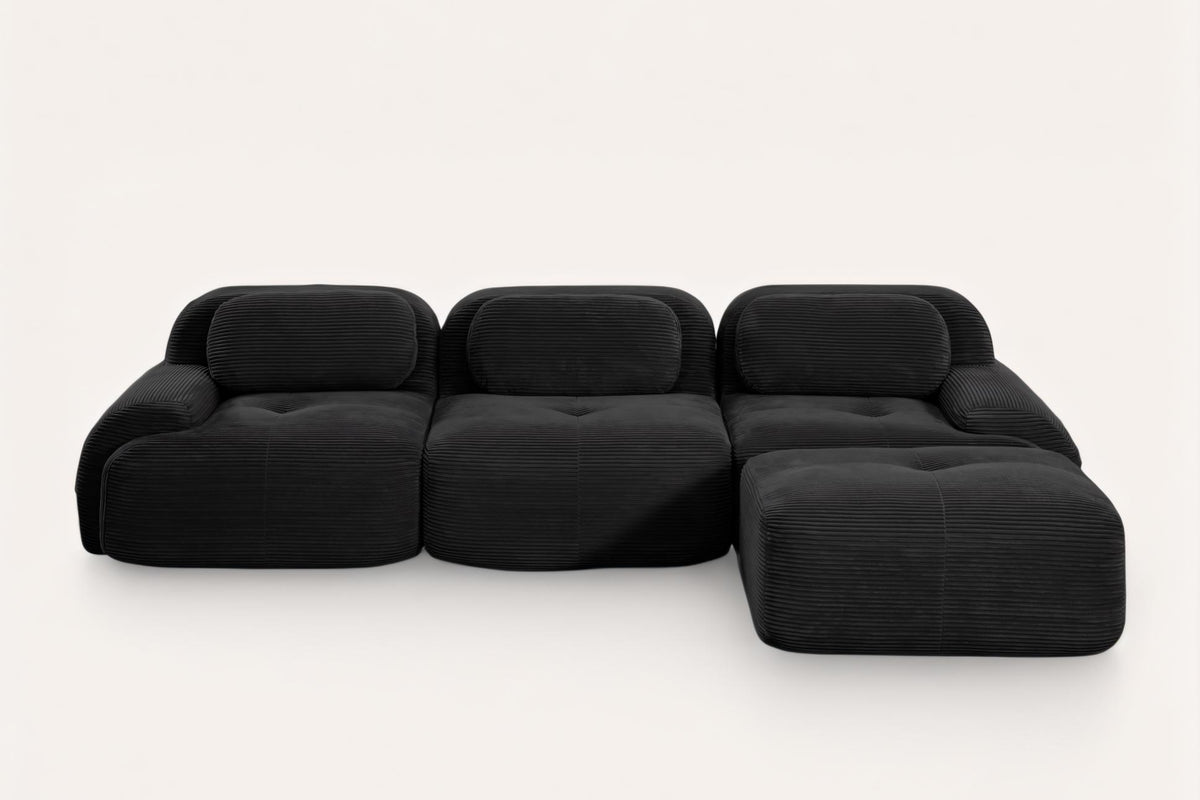 HAMLET 117'' 3-Seater Sofa with 1 Ottoman