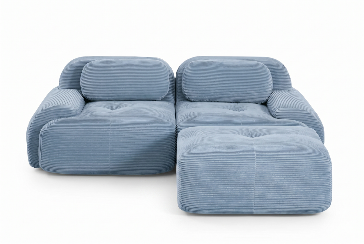 HAMLET 82'' Loveseat with 1 Ottoman