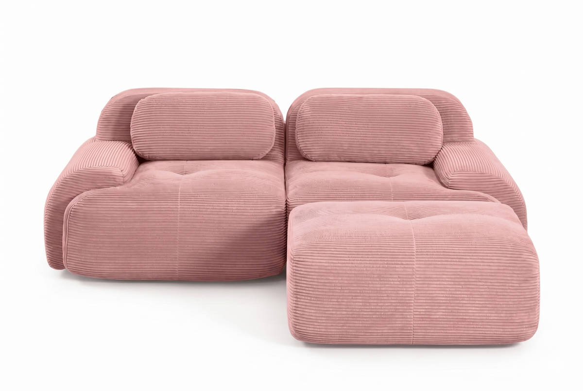HAMLET 82'' Loveseat with 1 Ottoman