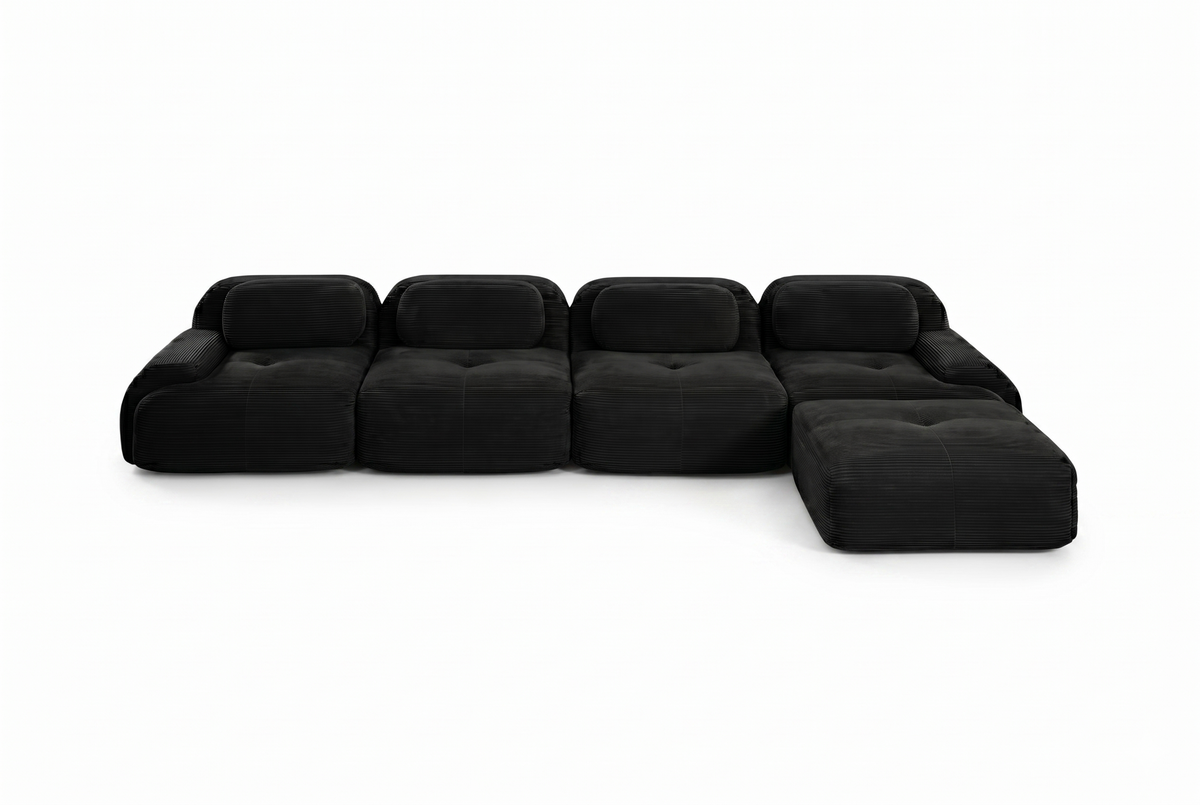 HAMLET 152'' 4-Seater Sofa with 1 Ottoman