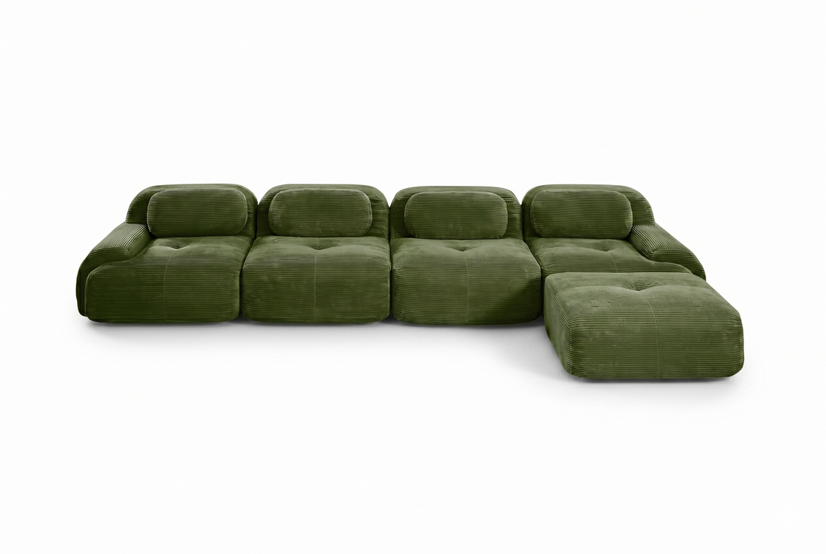 HAMLET 152'' 4-Seater Sofa with 1 Ottoman