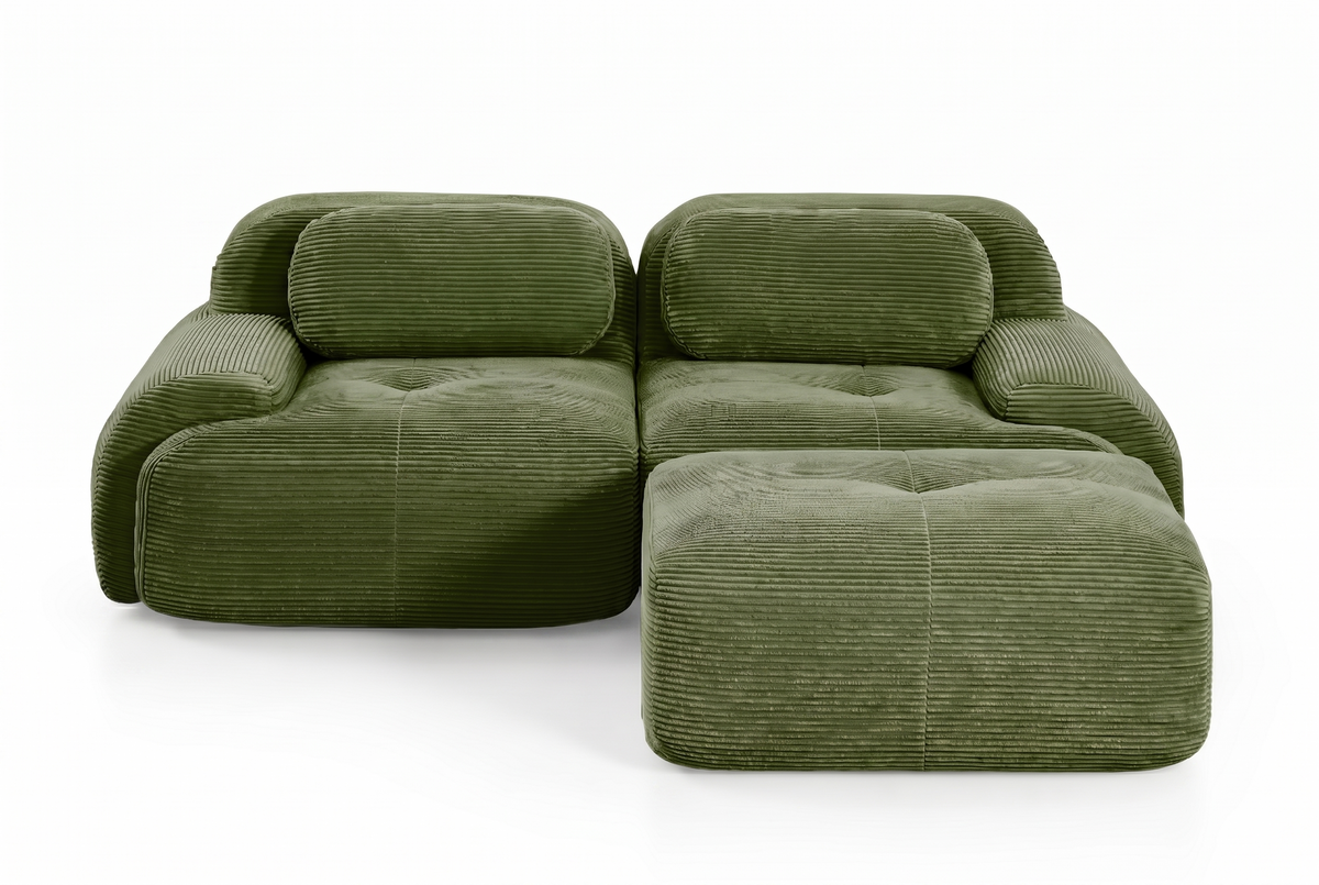 HAMLET 82'' Loveseat with 1 Ottoman