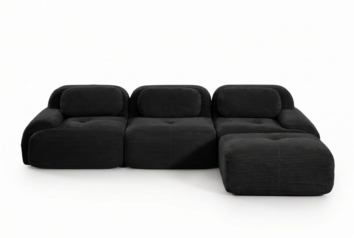 HAMLET 117'' 3-Seater Sofa with 1 Ottoman