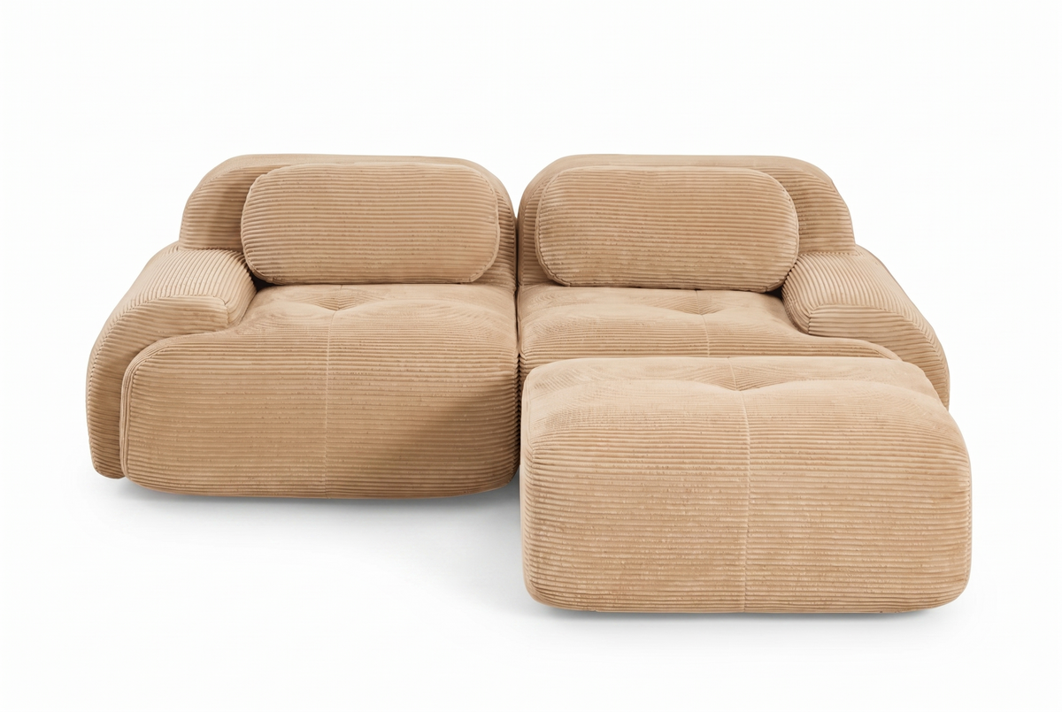 HAMLET 82'' Loveseat with 1 Ottoman