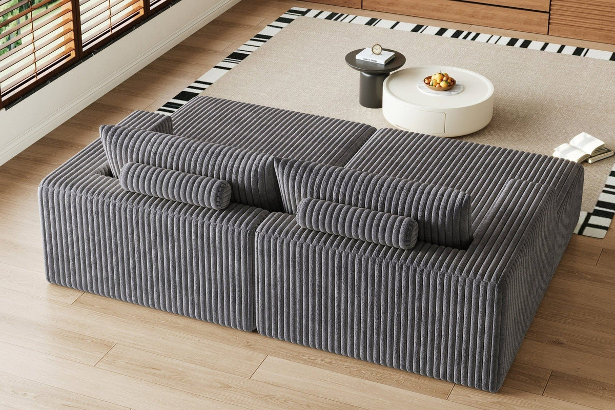 OPHELIA 102" Oversized Sectional Lounge Chaise