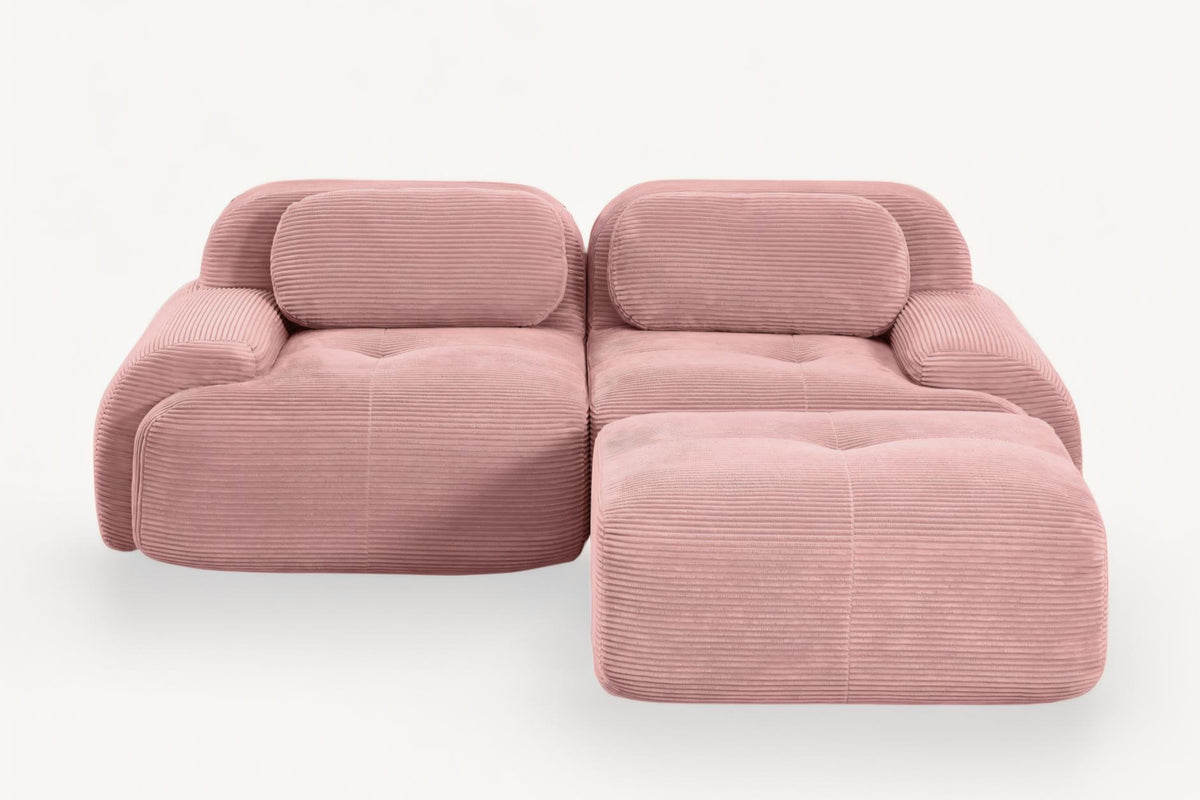 HAMLET 82'' Loveseat with 1 Ottoman