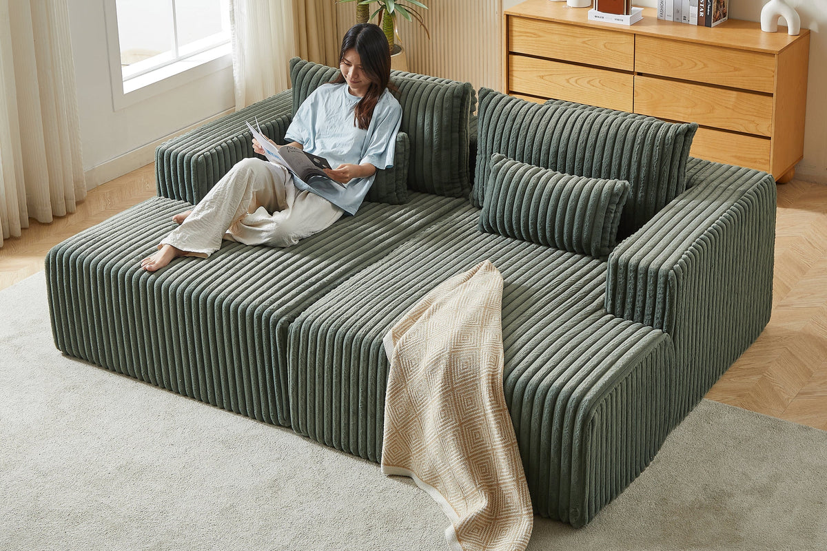 OPHELIA 87" Oversized Sofa