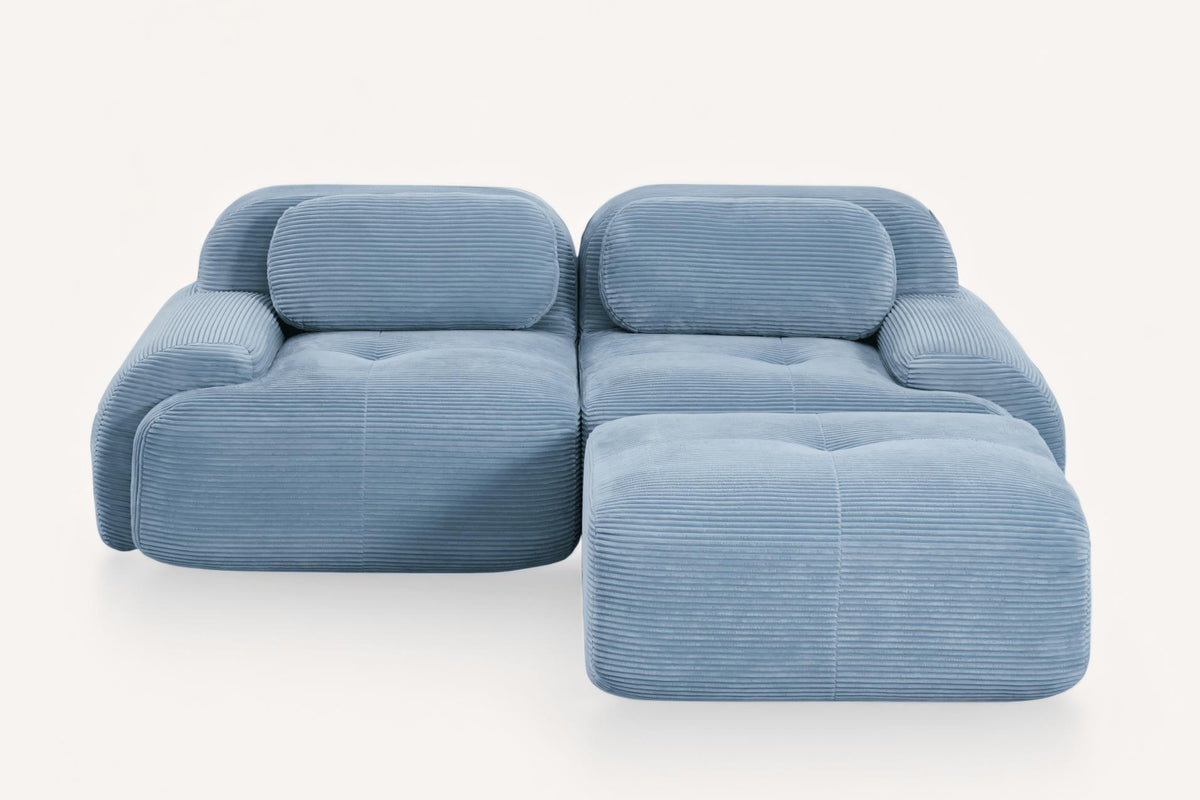 HAMLET 82'' Loveseat with 1 Ottoman