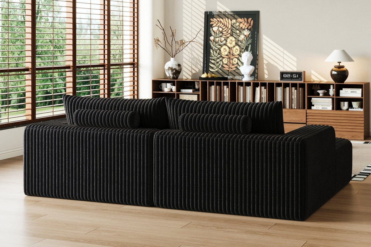 OPHELIA 102" Oversized Sectional Lounge Chaise