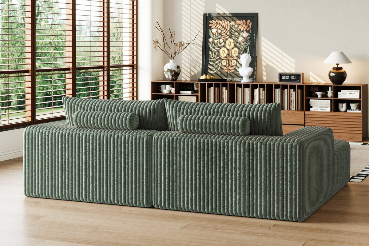 OPHELIA 102" Oversized Sectional Lounge Chaise