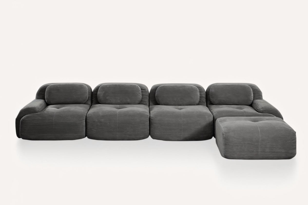 HAMLET 152'' 4-Seater Sofa with 1 Ottoman